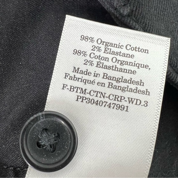 EVERLANE The Organic Cotton Wide Leg Pants Hight Rise Size 2 - Picture 9 of 10